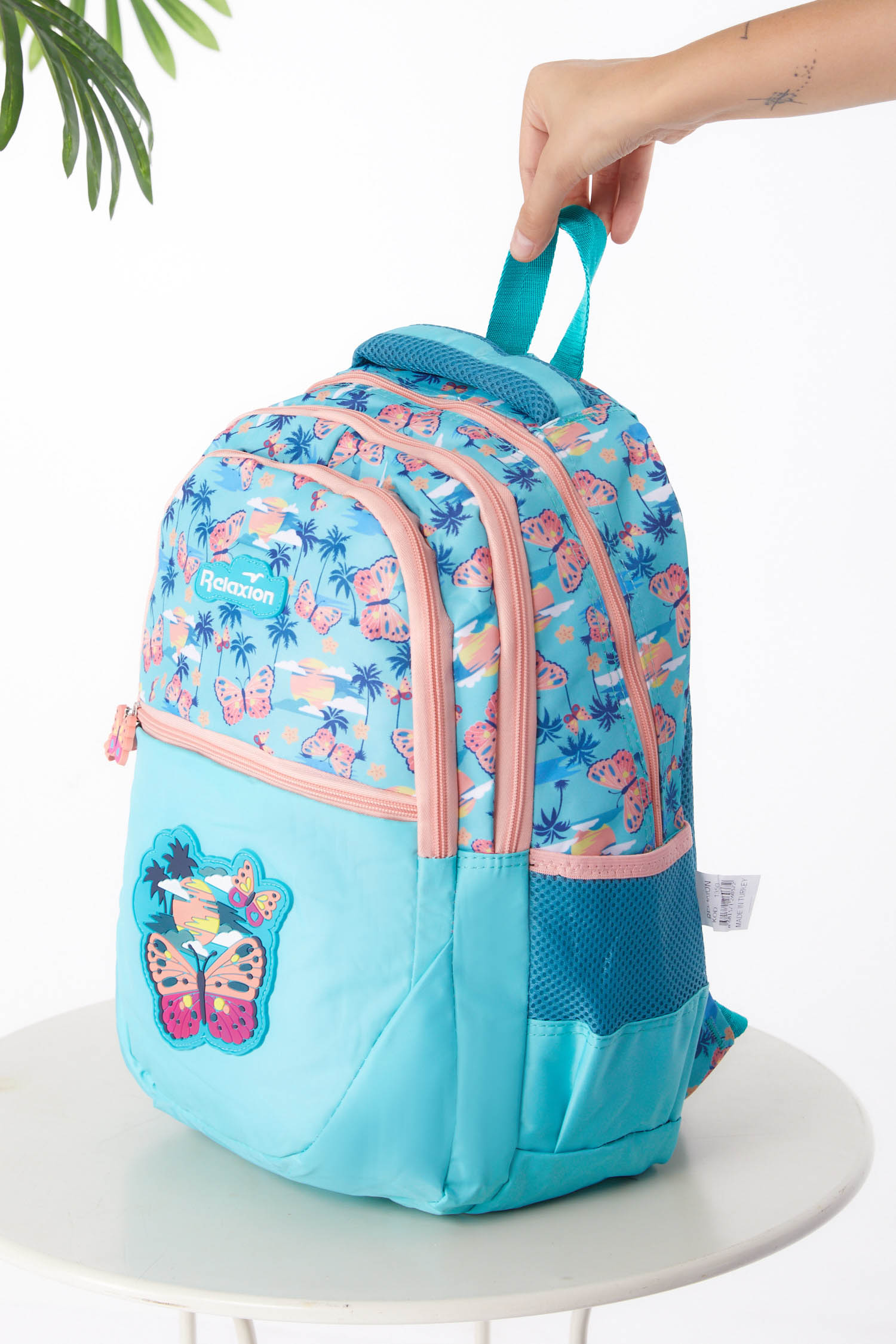 Kız Çocuk Mint Sırt Çantası Beslenme - 26175 - 2