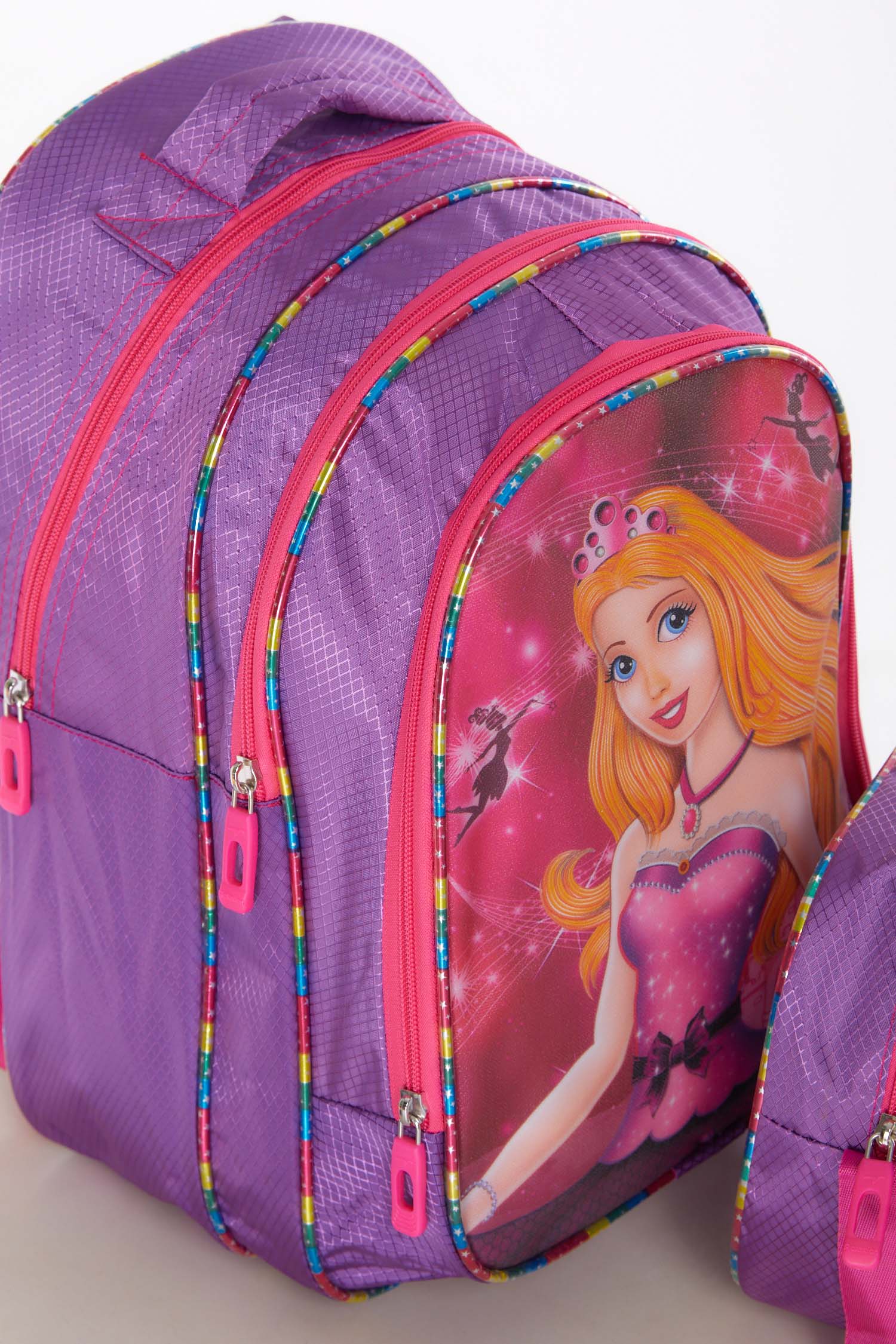 Kız Çocuk Mor Sırt Çantası Beslenme - 26168 - 6