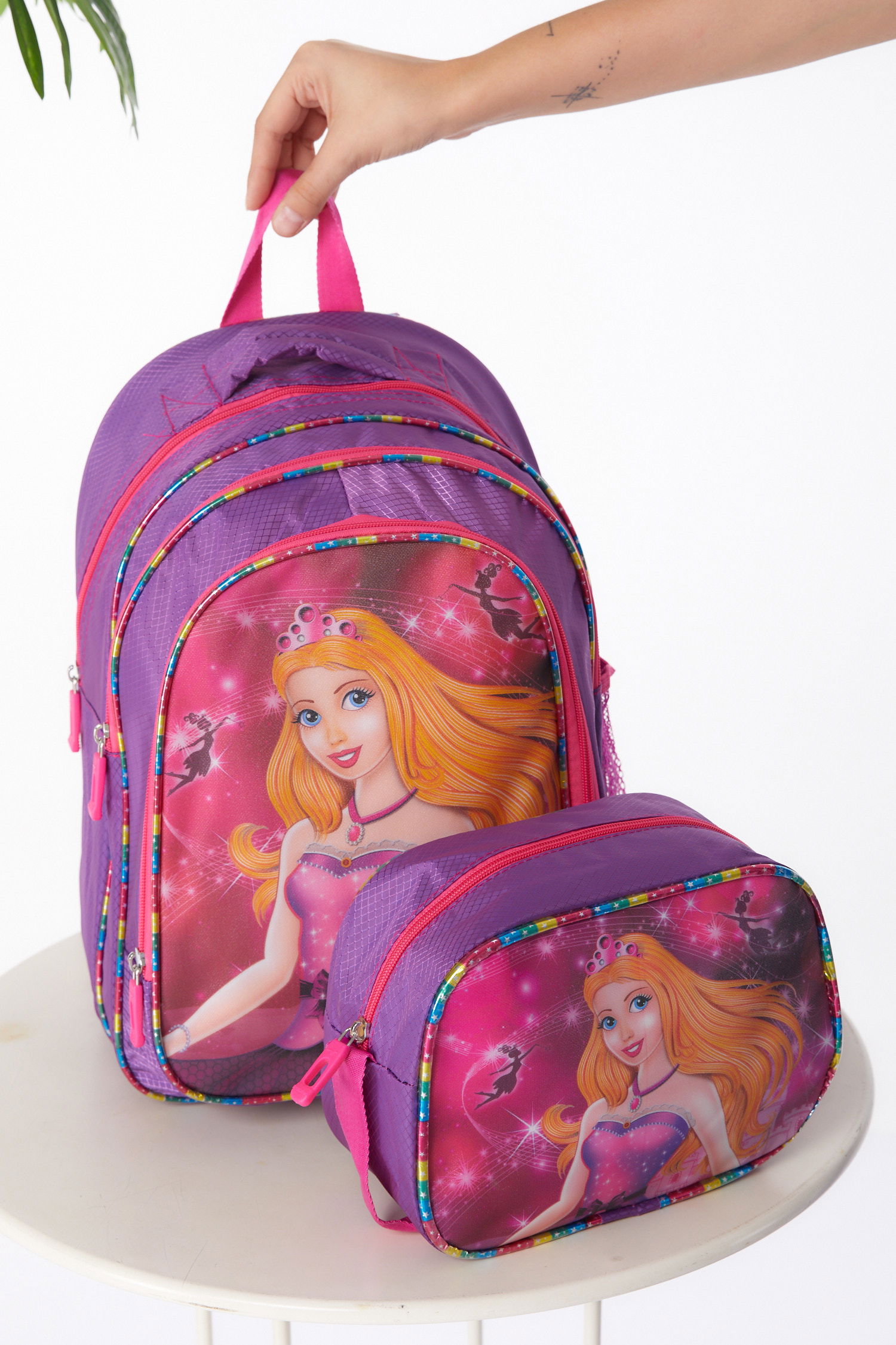 Kız Çocuk Mor Sırt Çantası Beslenme - 26168 - 1