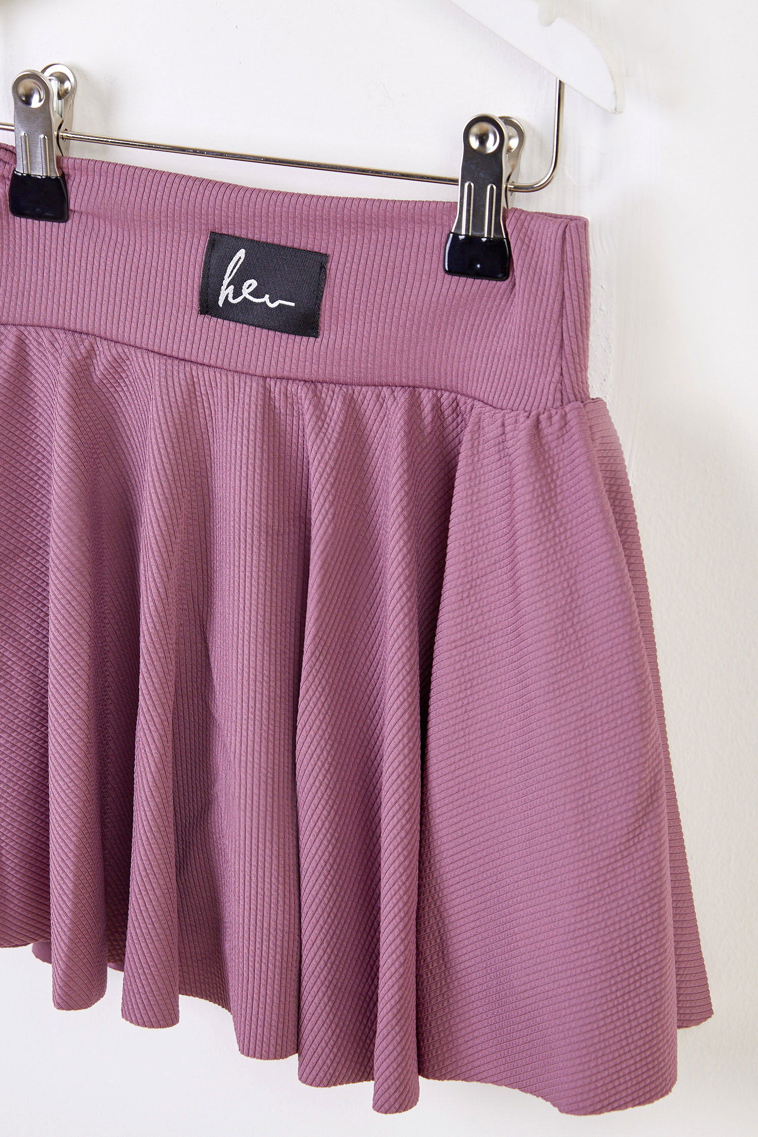 Kız Çocuk Mürdüm Fitilli Crop Takım - 25781 - 2