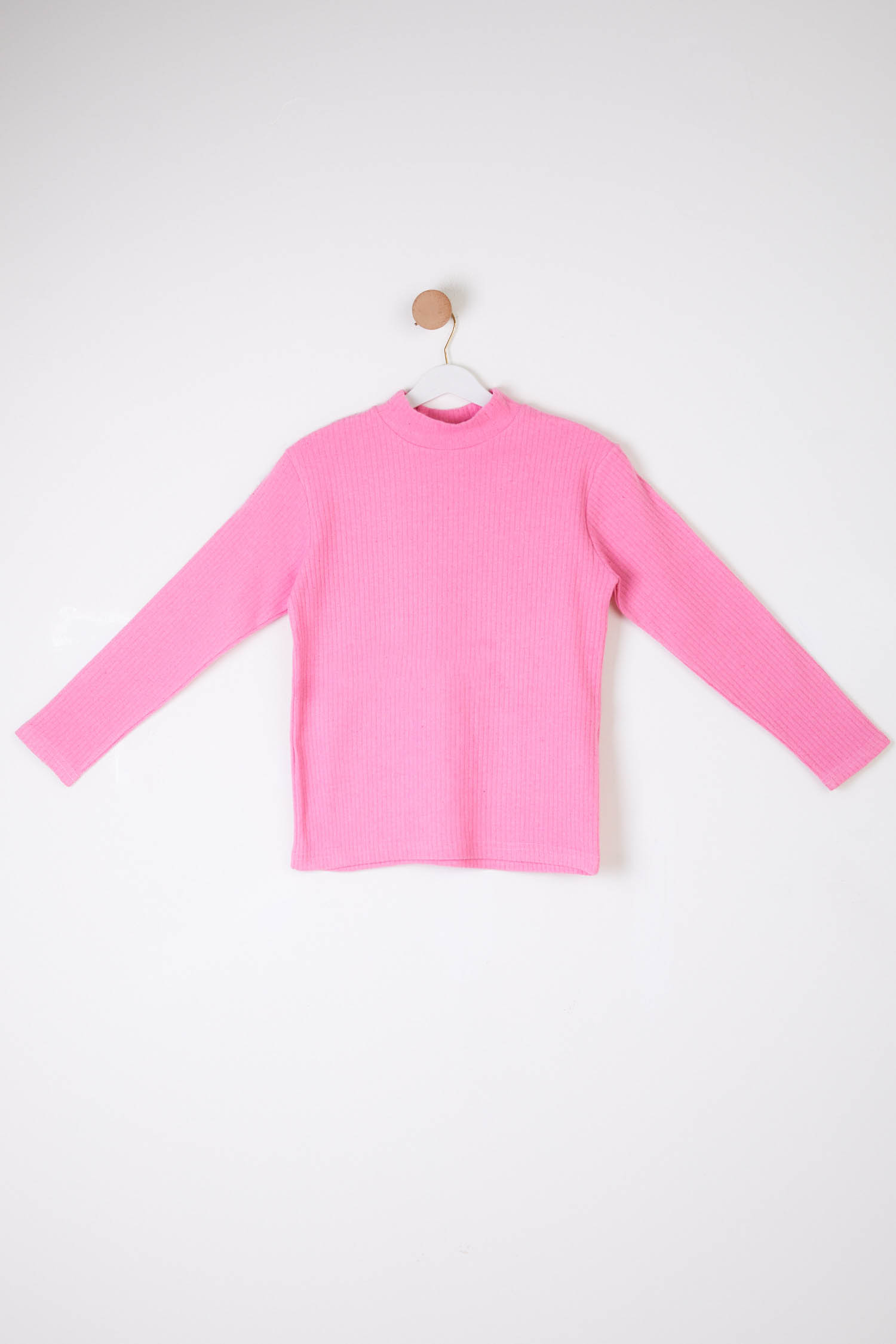 Kız Çocuk Pembe Fitilli Badi - 26088 - 1