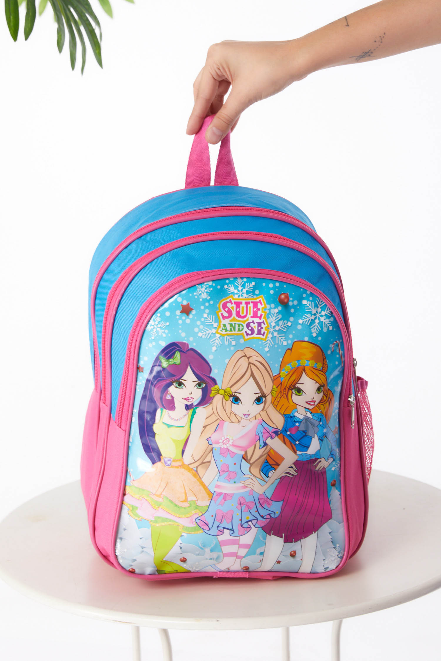 Kız Çocuk Pembe Sırt Çantası Beslenme - 26167 - 2