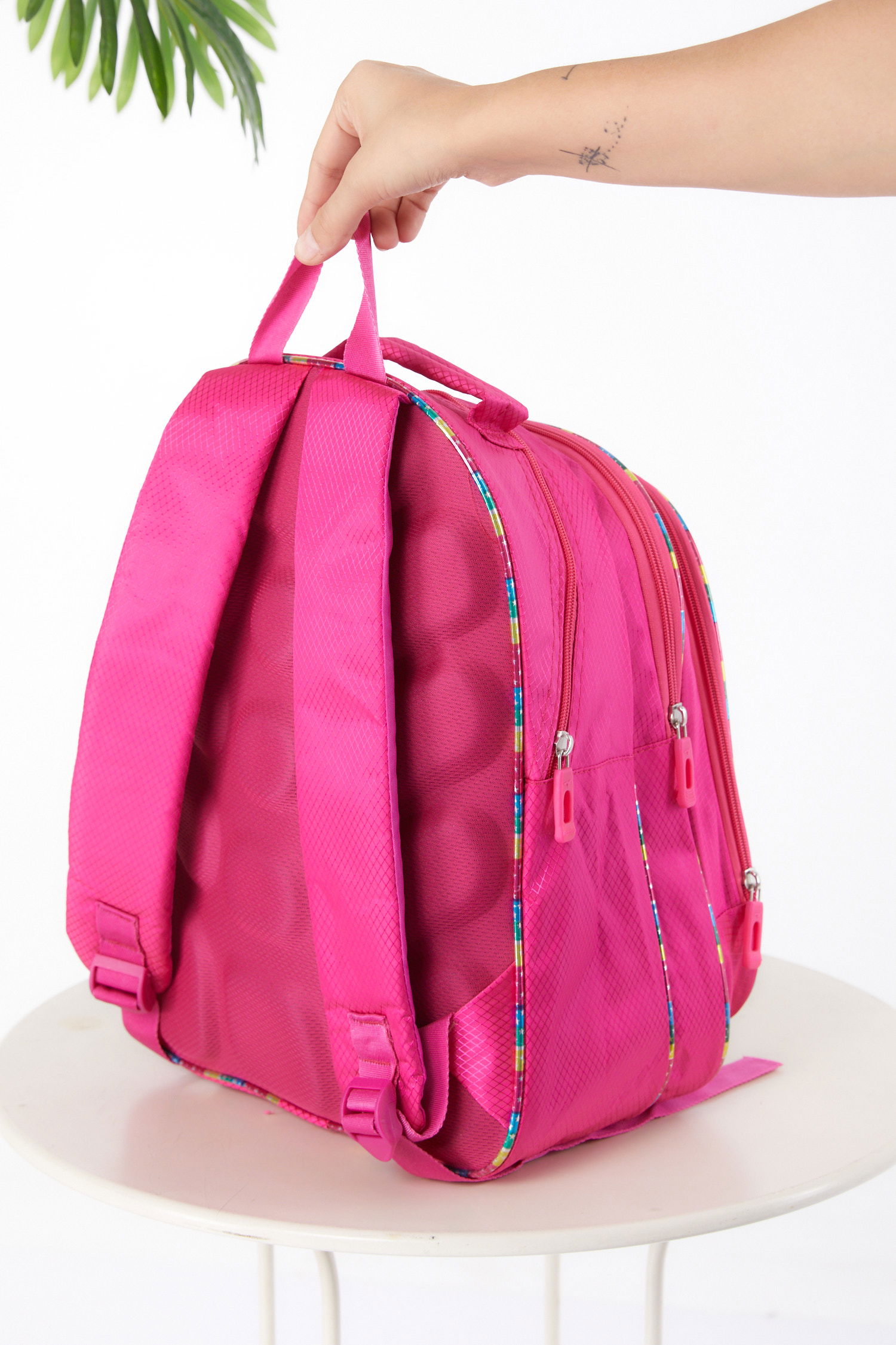 Kız Çocuk Pembe Sırt Çantası Beslenme - 26168 - 3