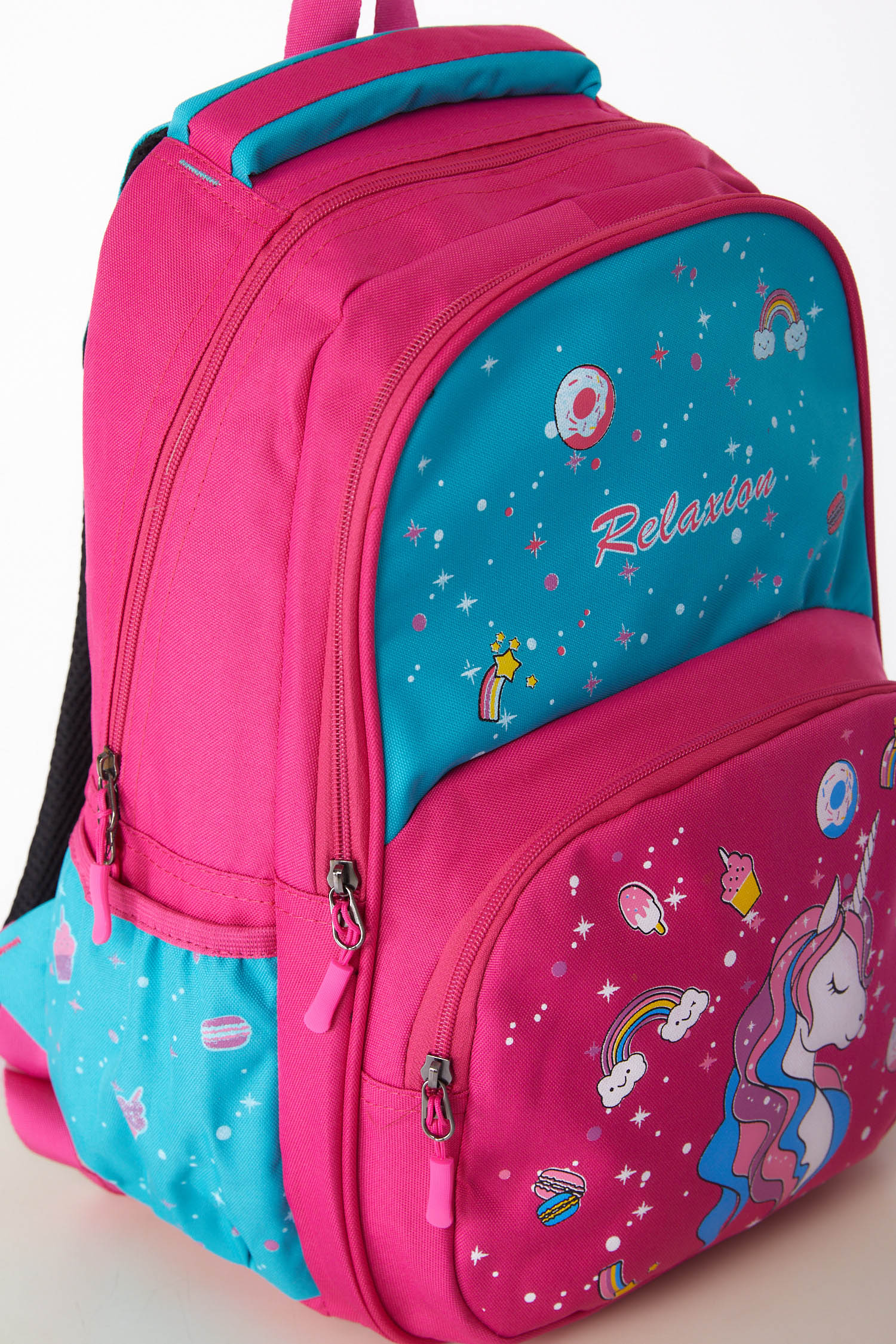 Kız Çocuk Pembe Sırt Çantası Beslenme - 26172 - 3