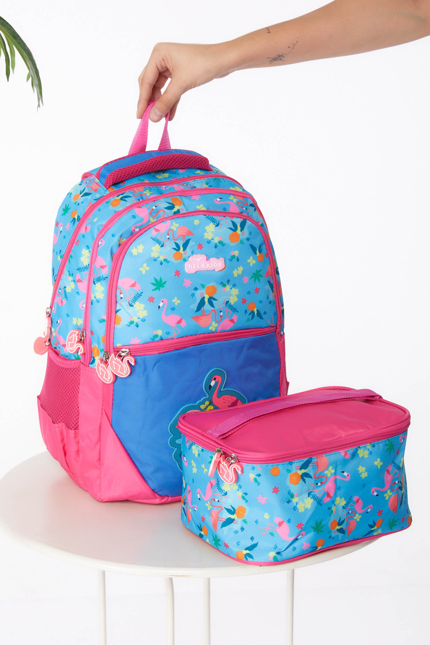 Kız Çocuk Pembe Sırt Çantası Beslenme - 26175 - 1