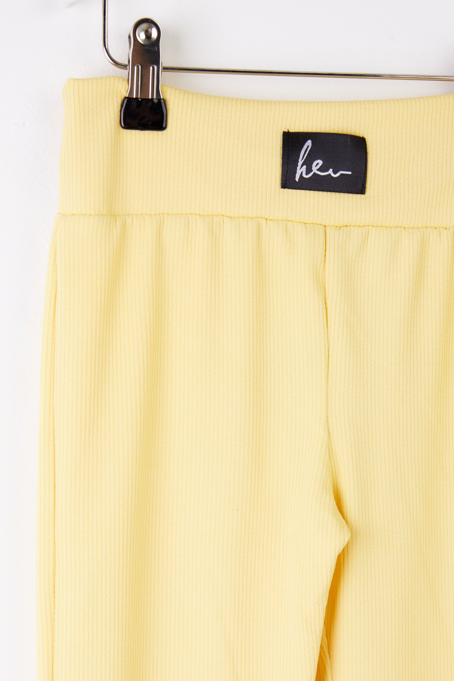 Kız Çocuk Sari İspanyol Paça Tayt - 25508 - 2