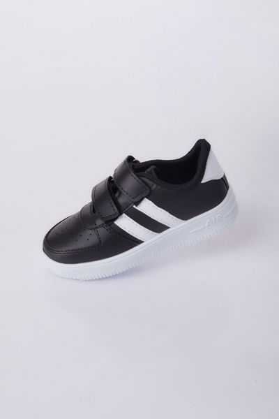 Kız Çocuk Siyah Beyaz Spor Ayakkabı - 25844 