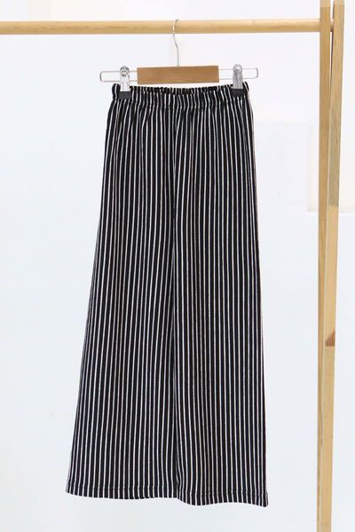 Kız Çocuk Siyah Çizgili Pantolon - 27306 