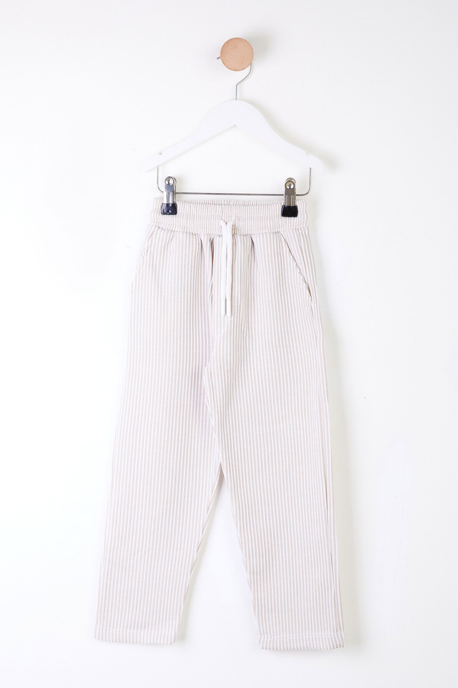 Kız Çocuk Taş Çizgili Pantolon - 26102 - 1