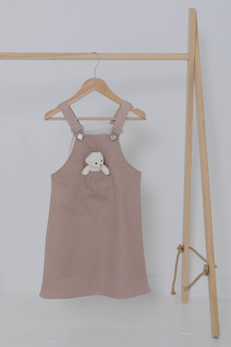 Kız Çocuk Vizon Ayıcıklı Jile - 27063 - TOFİSA