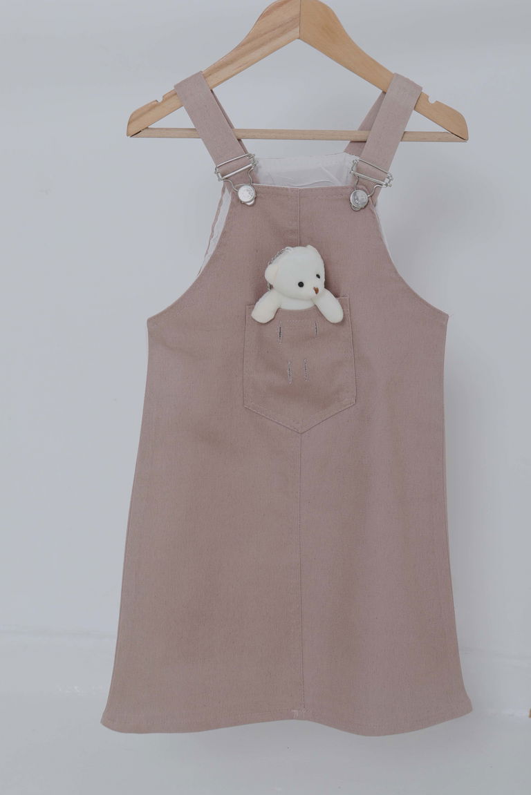 Kız Çocuk Vizon Ayıcıklı Jile - 27063 - TOFİSA