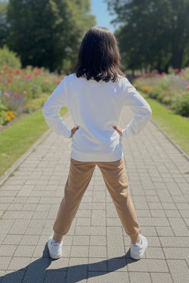 Kız Çocuk Vizon Baskılı Pijama Takımı - 28108-VIZON - TOFİSA