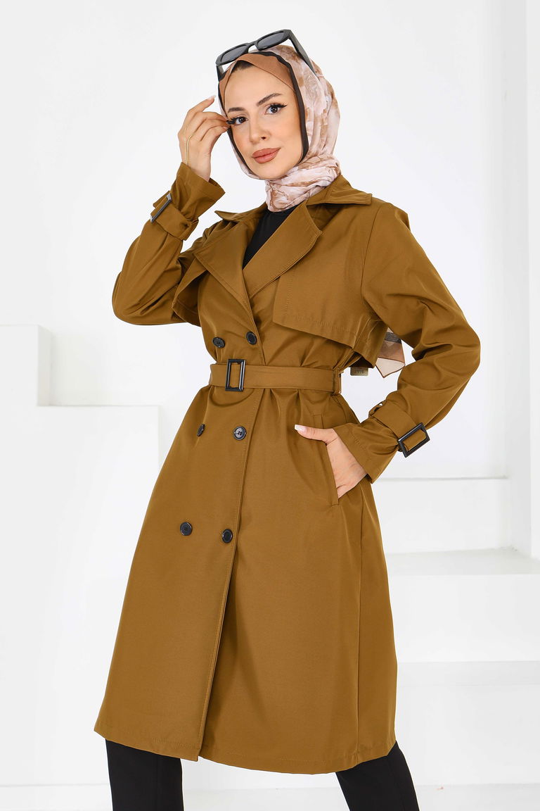 Kol Kemer Detaylı Treçkot - 27599 - TOFİSA