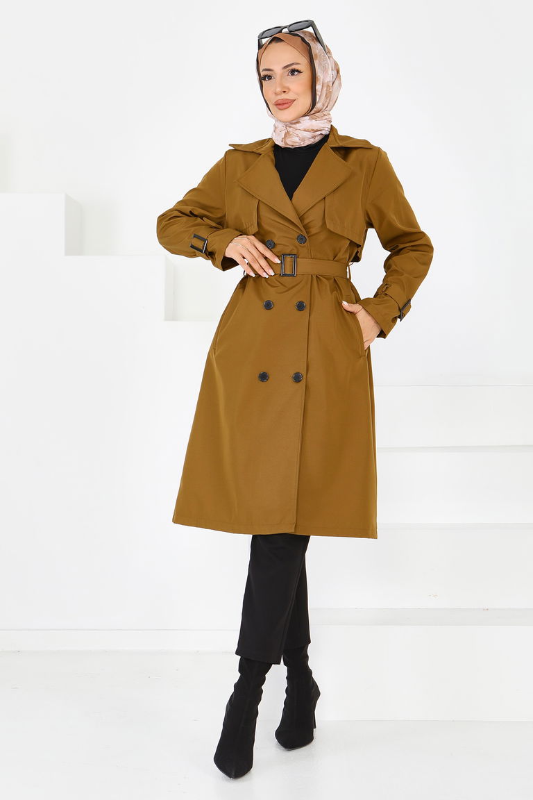 Kol Kemer Detaylı Treçkot - 27599 - TOFİSA