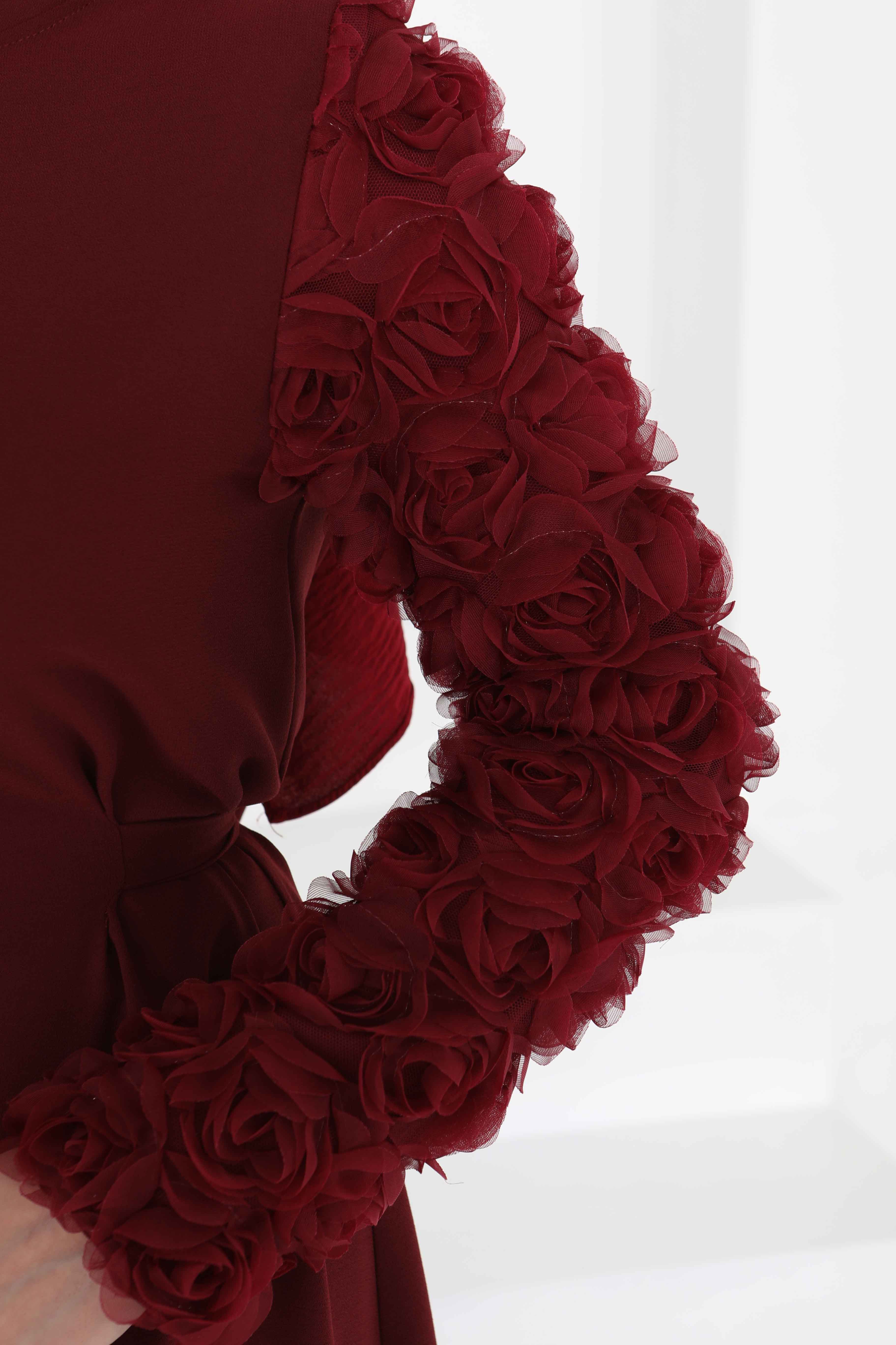 Kolu Güllü Elbise - 27185 - 12