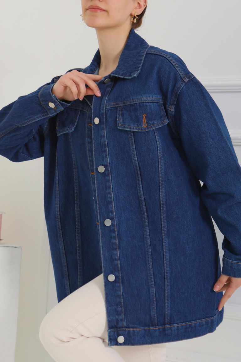 Kot Ceket Koyu Mavi - 26771 - TOFİSA