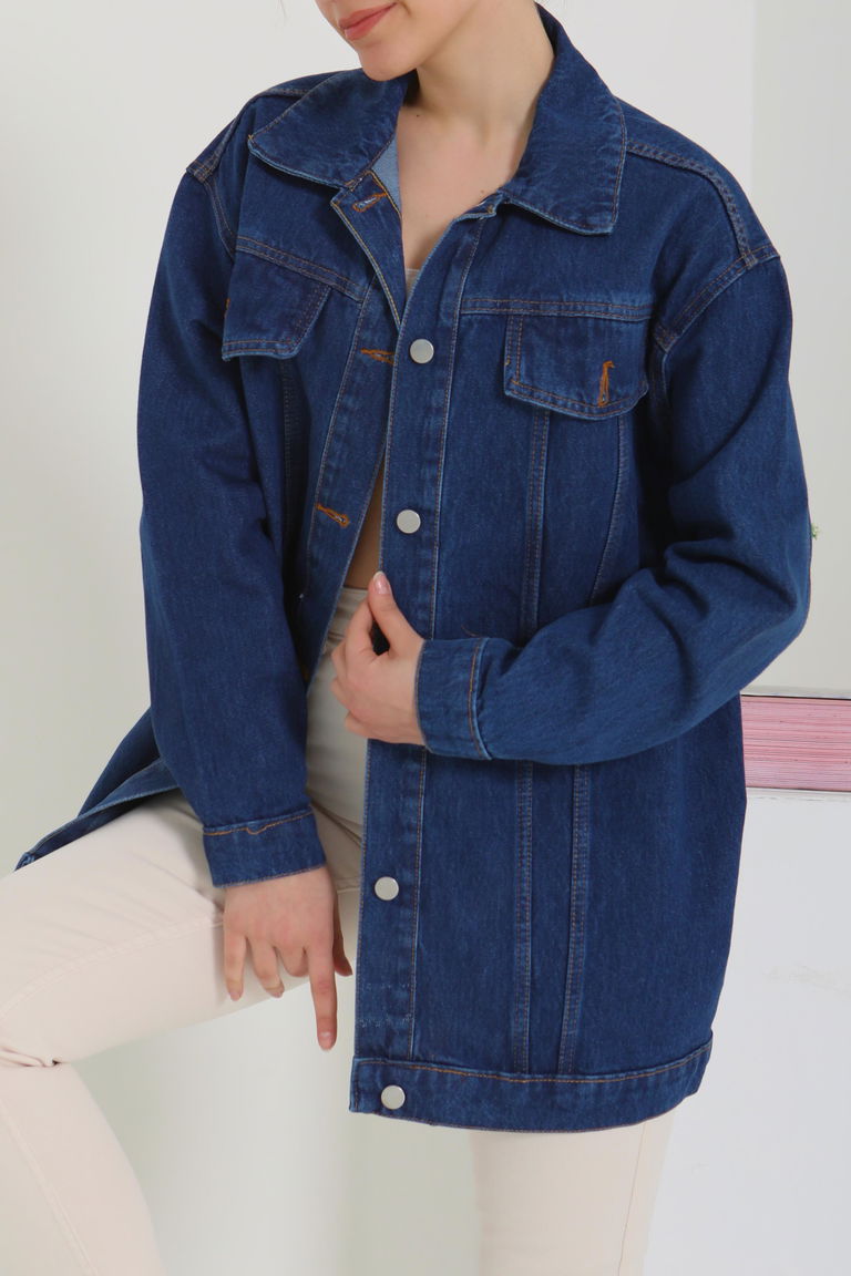 Kot Ceket Koyu Mavi - 26771 - TOFİSA