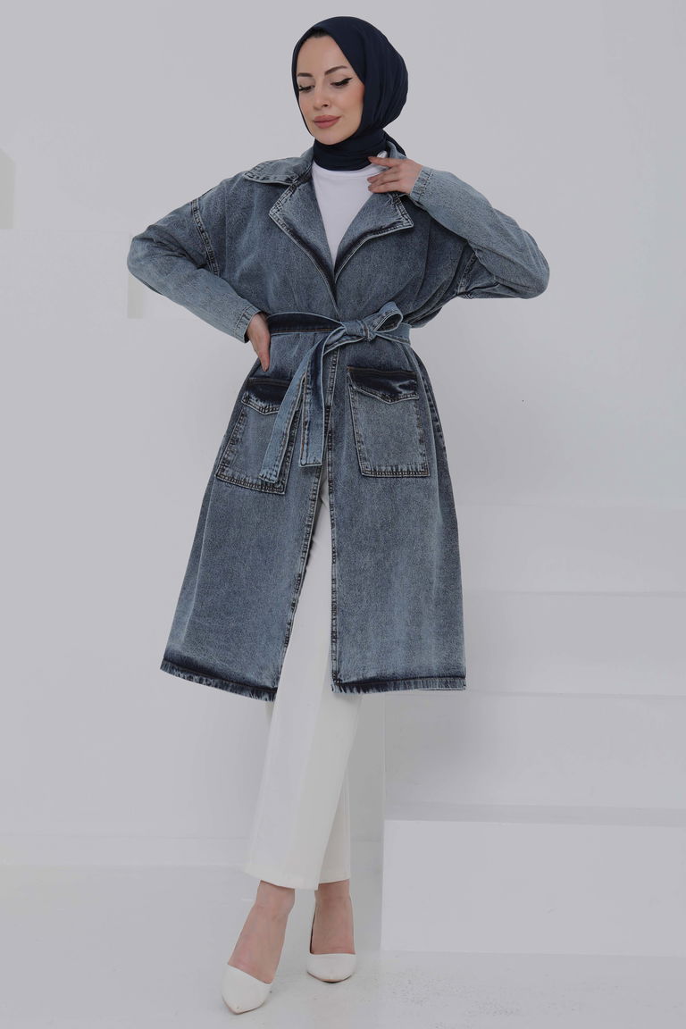 Kot Trenç Mavi - 27036 - TOFİSA