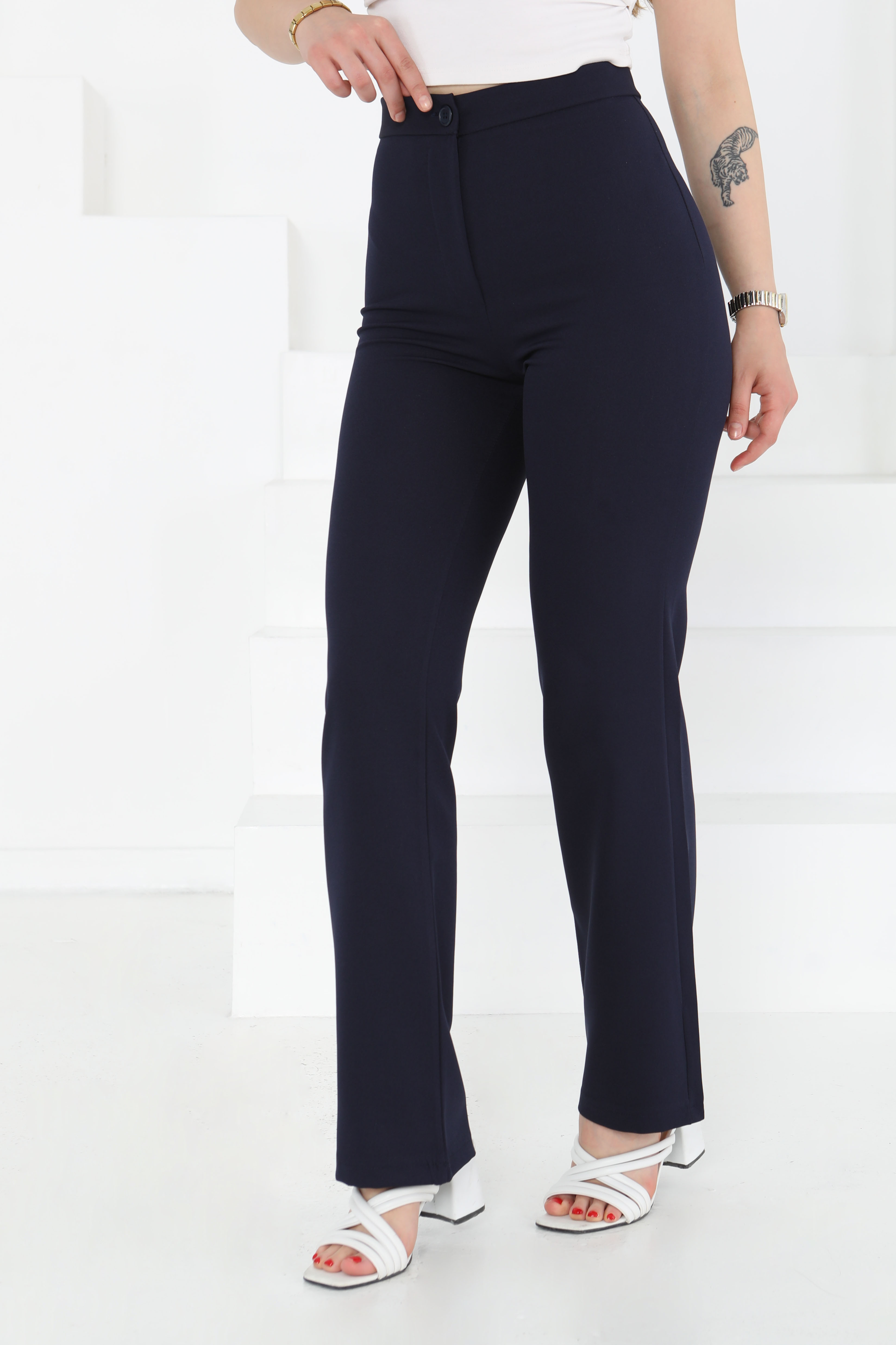 Kumaş Pantolon - 27246 - 2