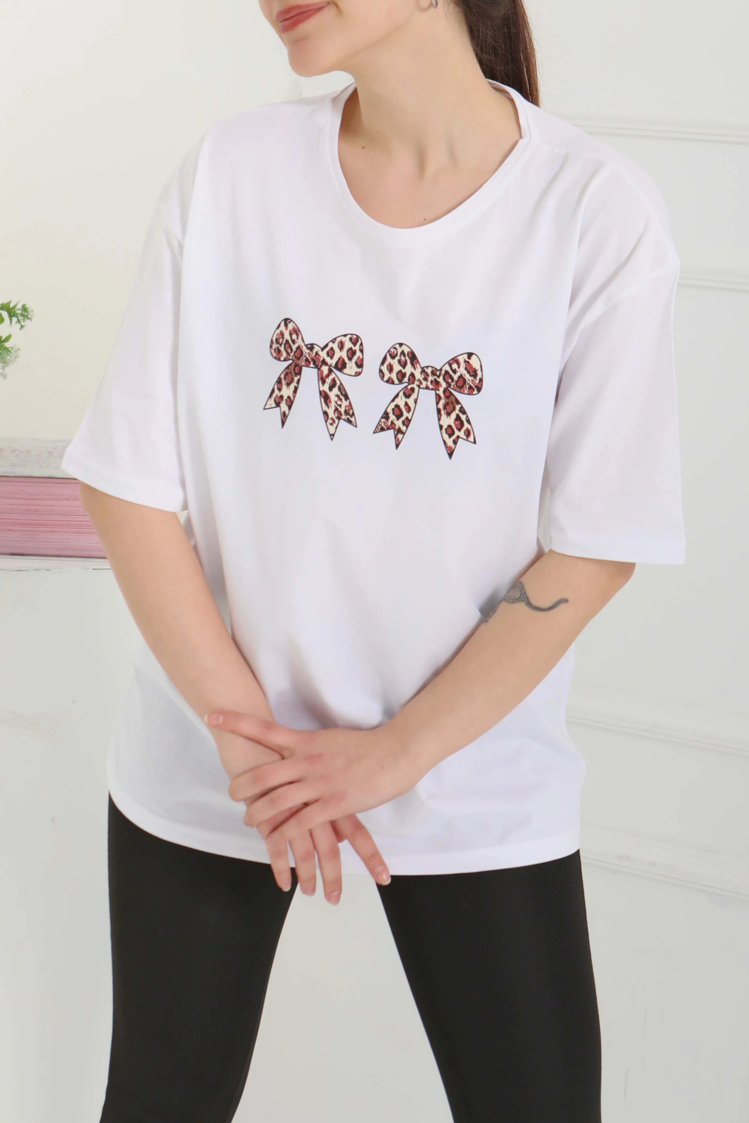 Kurdale Baskılı Kısa Kollu T-Şhirt - 27120 - 2