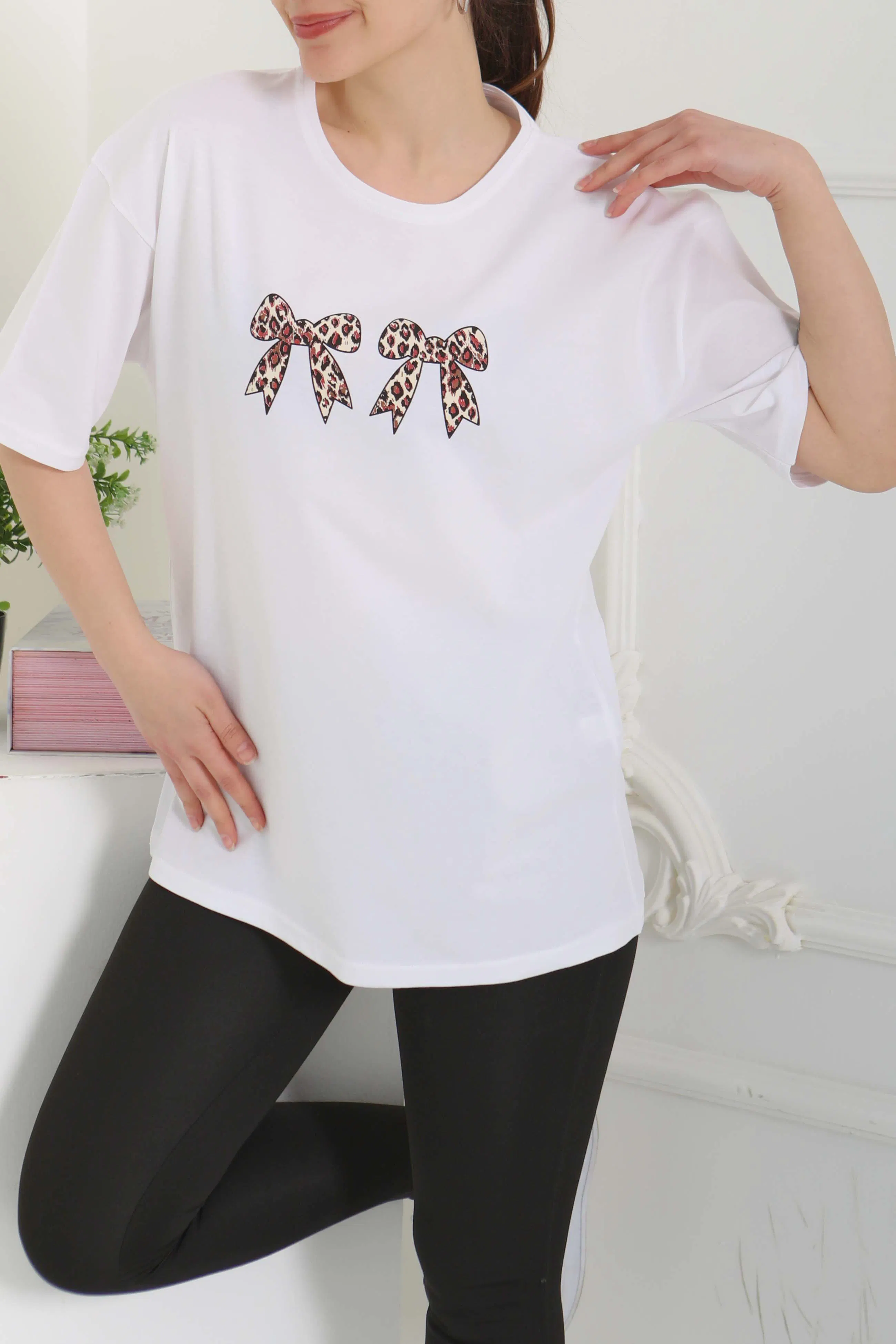 Kurdale Baskılı Kısa Kollu T-Şhirt - 27120 - 5