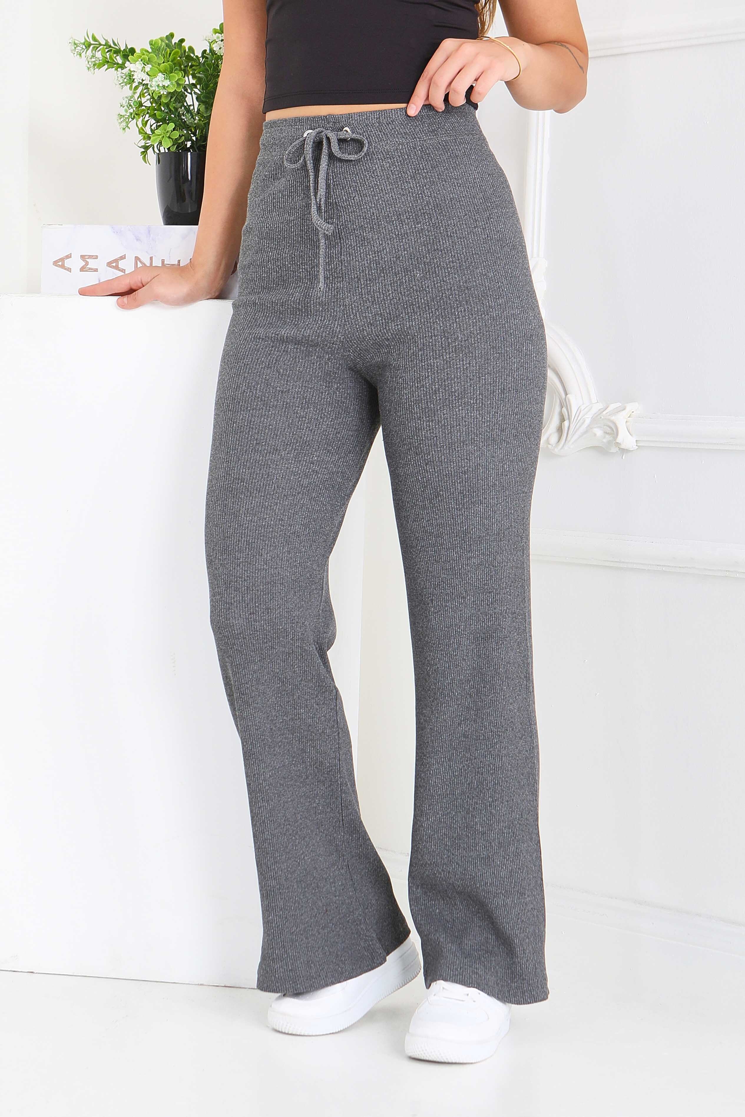 Kuşgözlü Pantolon Füme - 27133 - 1