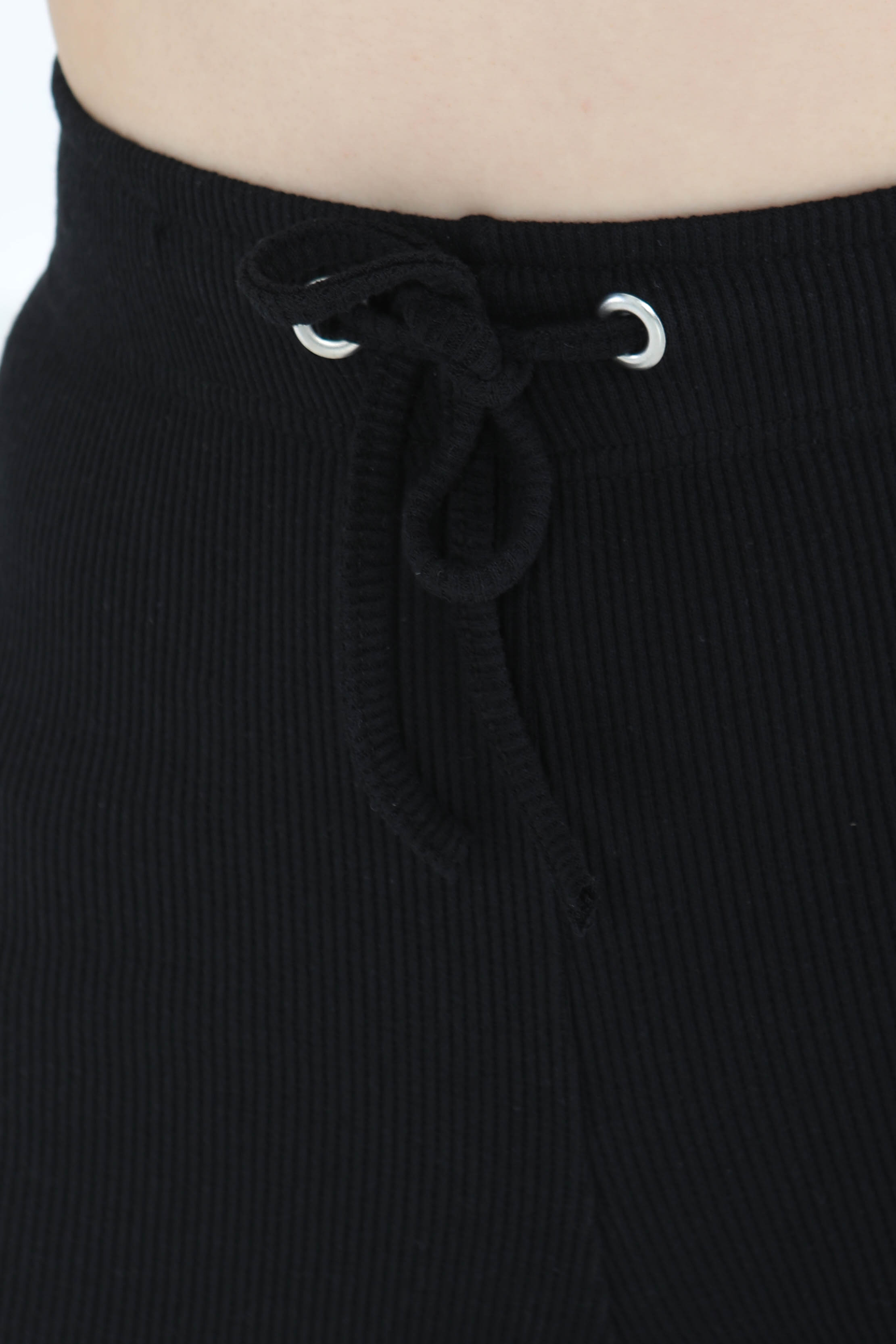 Kuşgözlü Pantolon Siyah - 27133 - 6