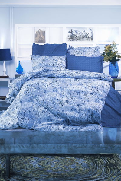 Mavi Çift Kişilik Nevresim Seti - 25670 