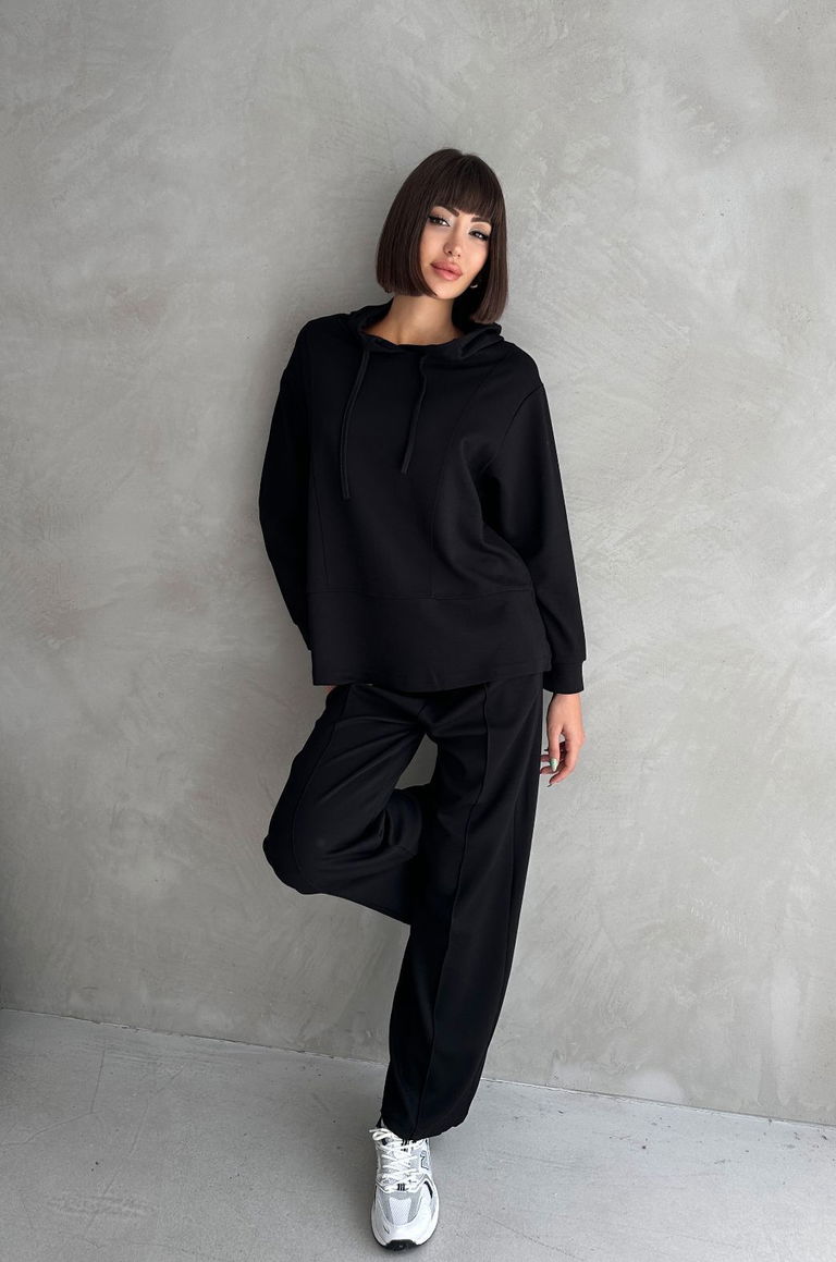 Modal İkili Takım - 27715-SIYAH - TOFİSA