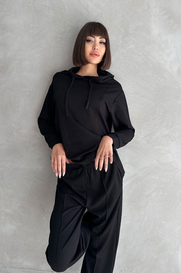 Modal İkili Takım - 27715-SIYAH - TOFİSA