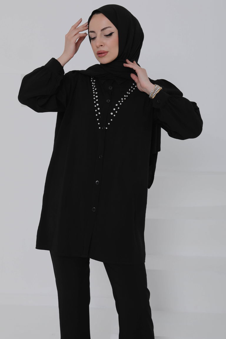 Modal Taşlı İkili Takım - 27019 - TOFİSA