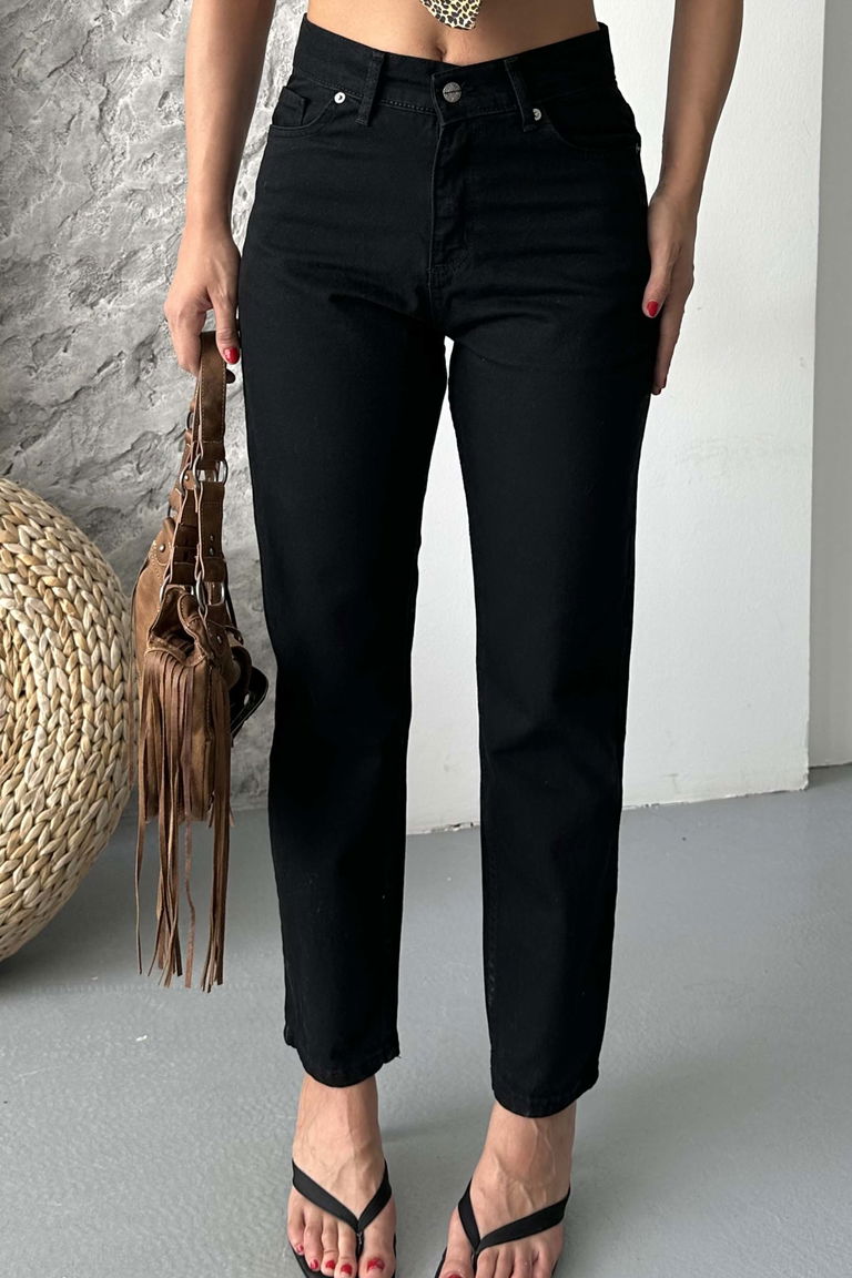 Mom Fit Kot Pantolon - 27301 - TOFİSA
