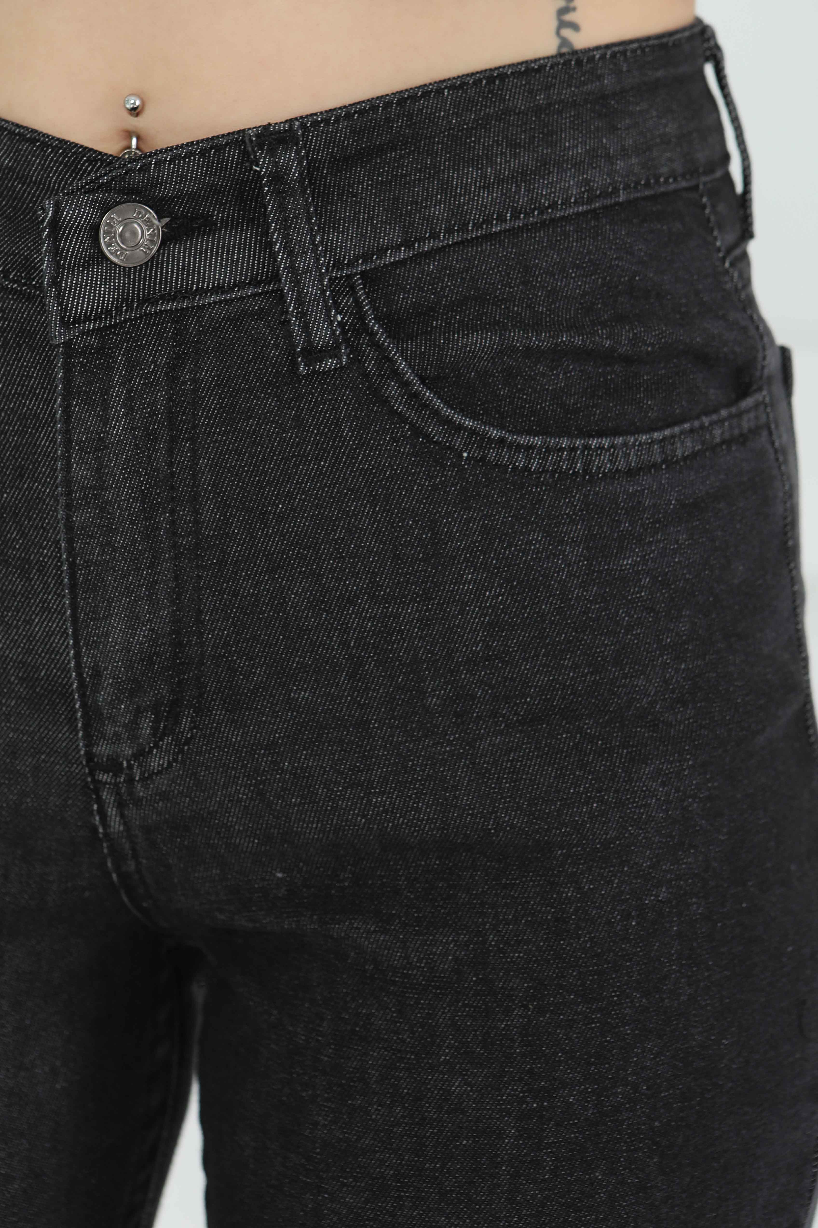 Mom Kot Pantolon Füme - 13360 - 5