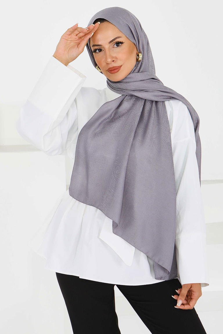 Monagram Şal - 27592 - TOFİSA