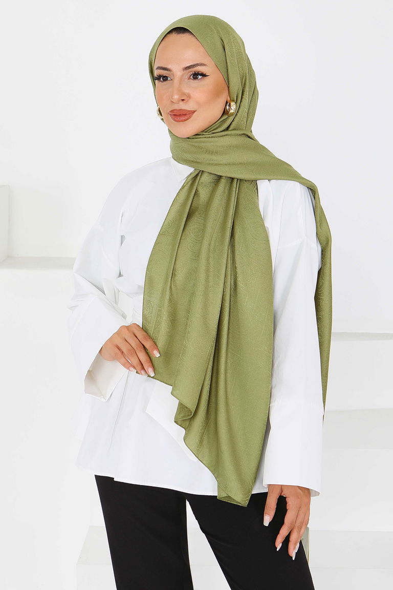 Monagram Şal - 27592 - TOFİSA