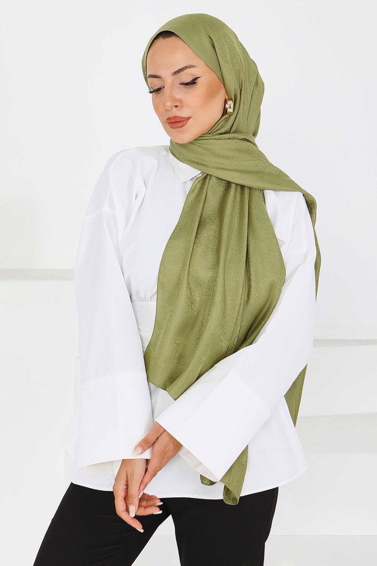 Monagram Şal - 27592 - TOFİSA