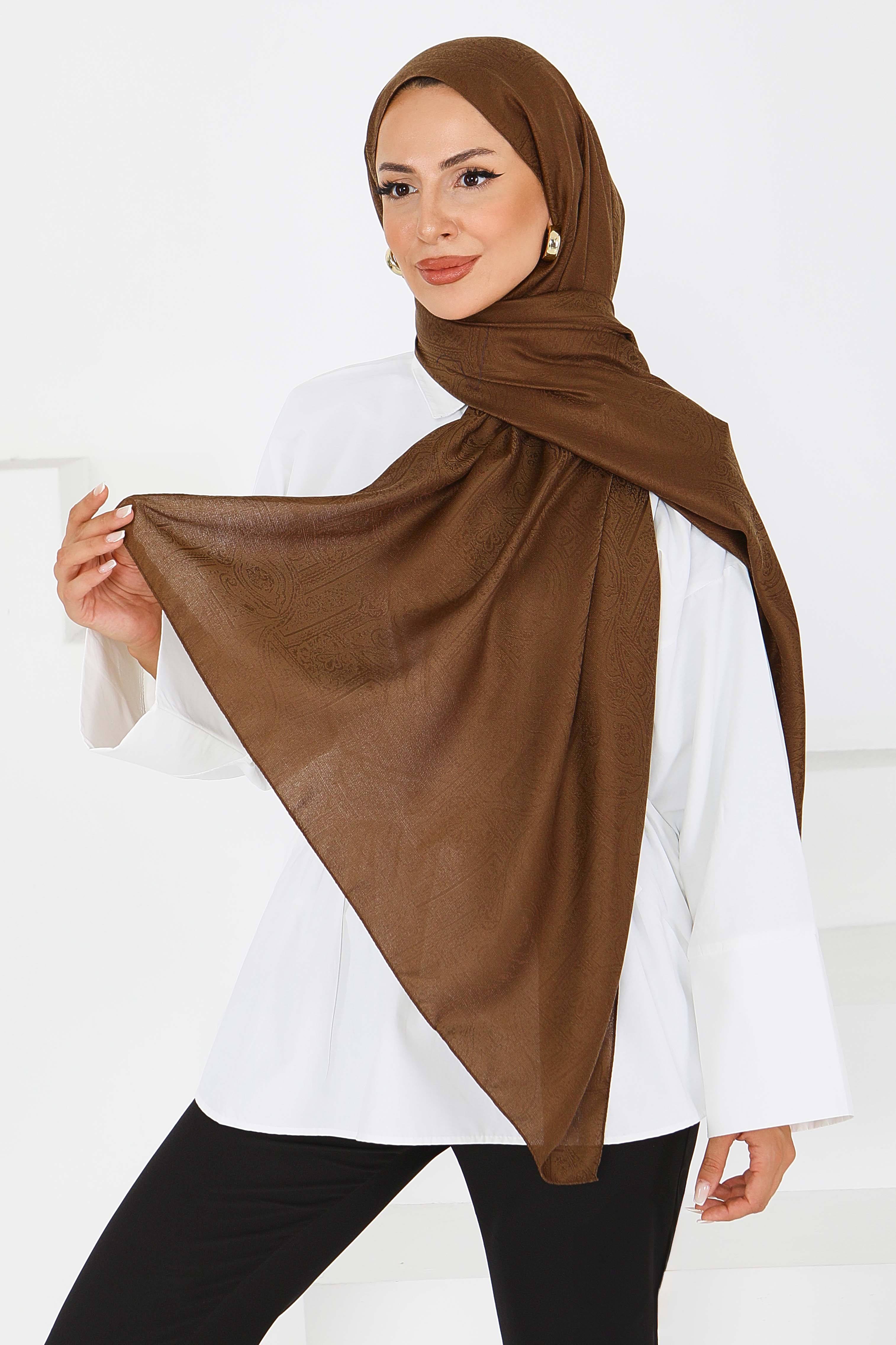 Monagram Şal - 27592 - 1