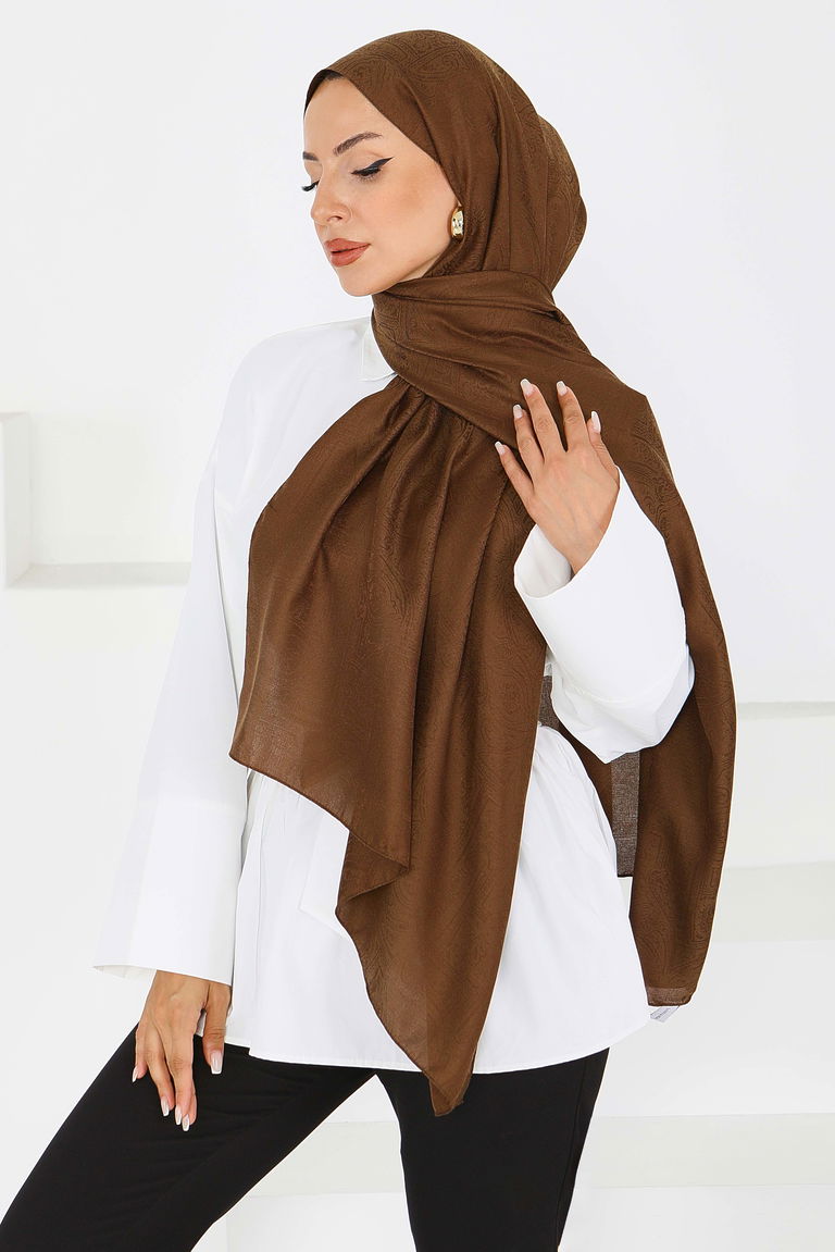 Monagram Şal - 27592 - TOFİSA