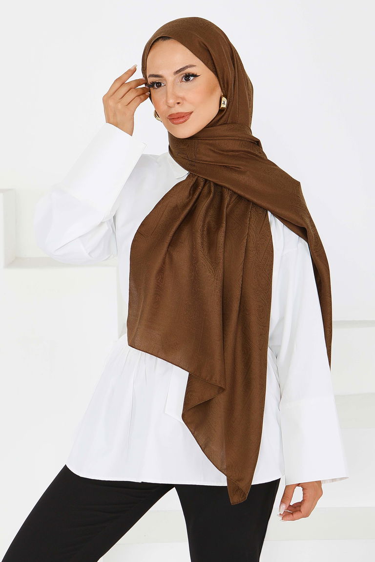 Monagram Şal - 27592 - TOFİSA