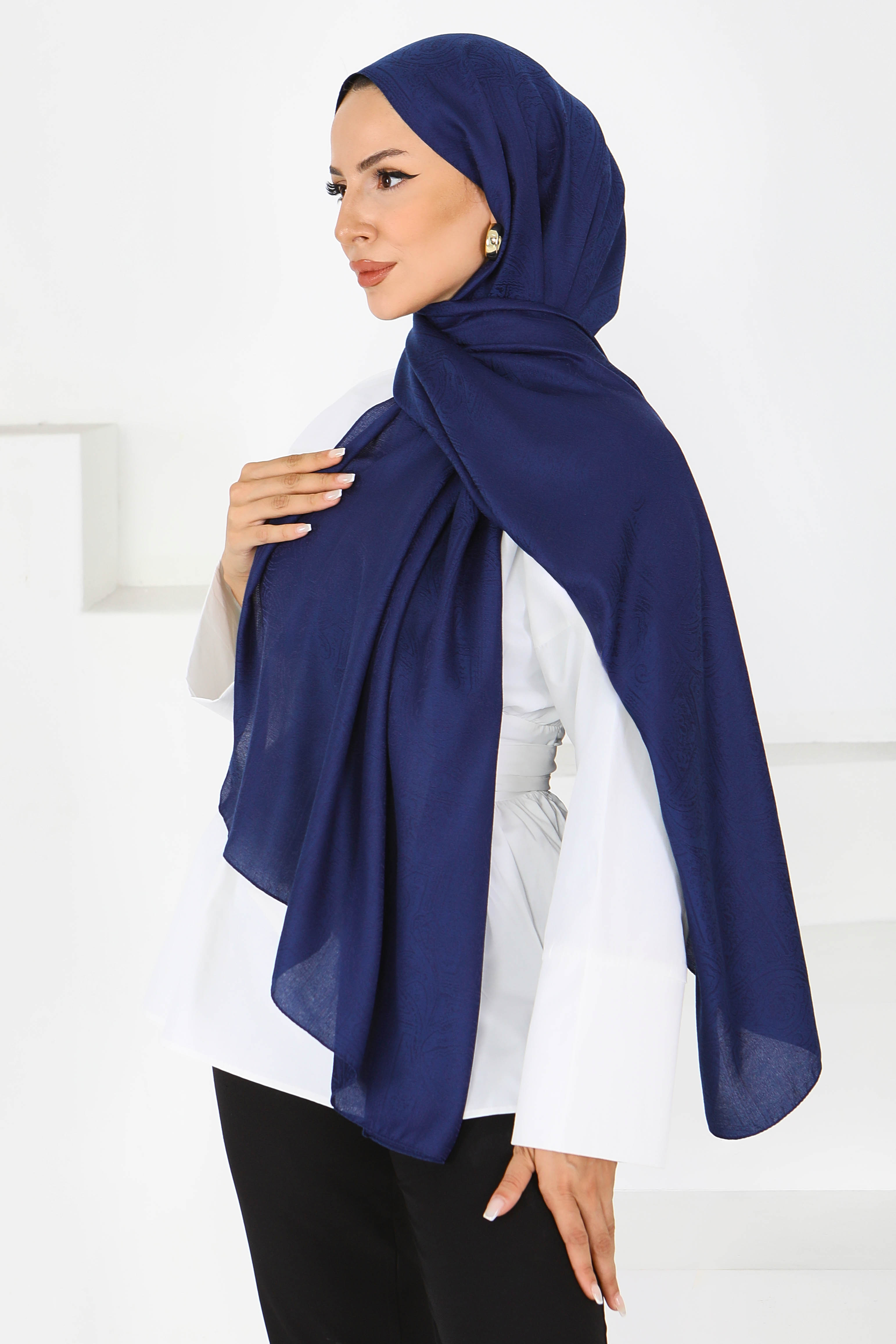 Monagram Şal - 27592 - 2