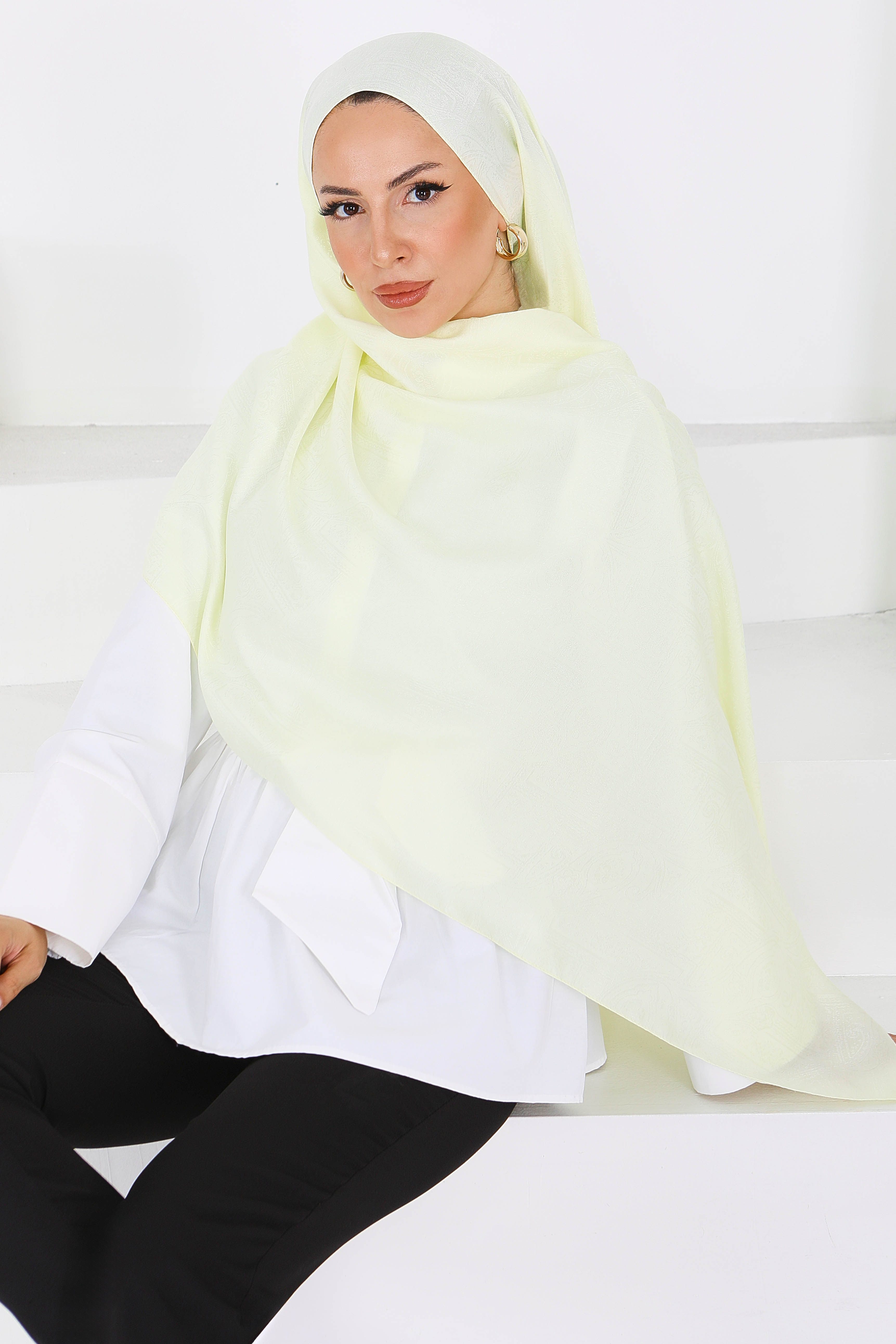 Monagram Şal - 27592 - 3