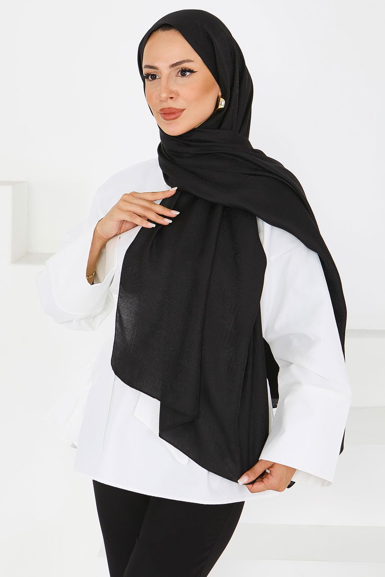 Monagram Şal - 27592 - TOFİSA