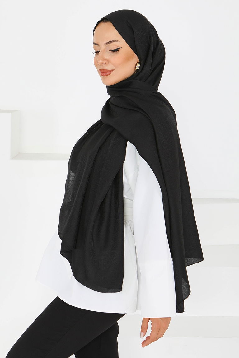 Monagram Şal - 27592 - TOFİSA