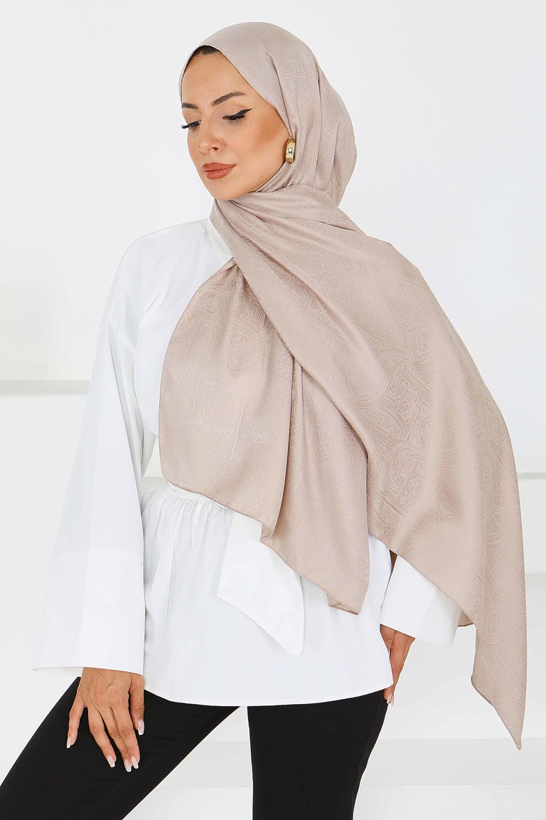 Monagram Şal - 27592 - TOFİSA