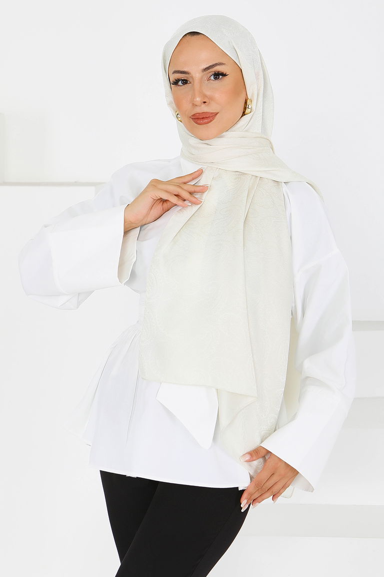 Monagram Şal - 27593 - TOFİSA