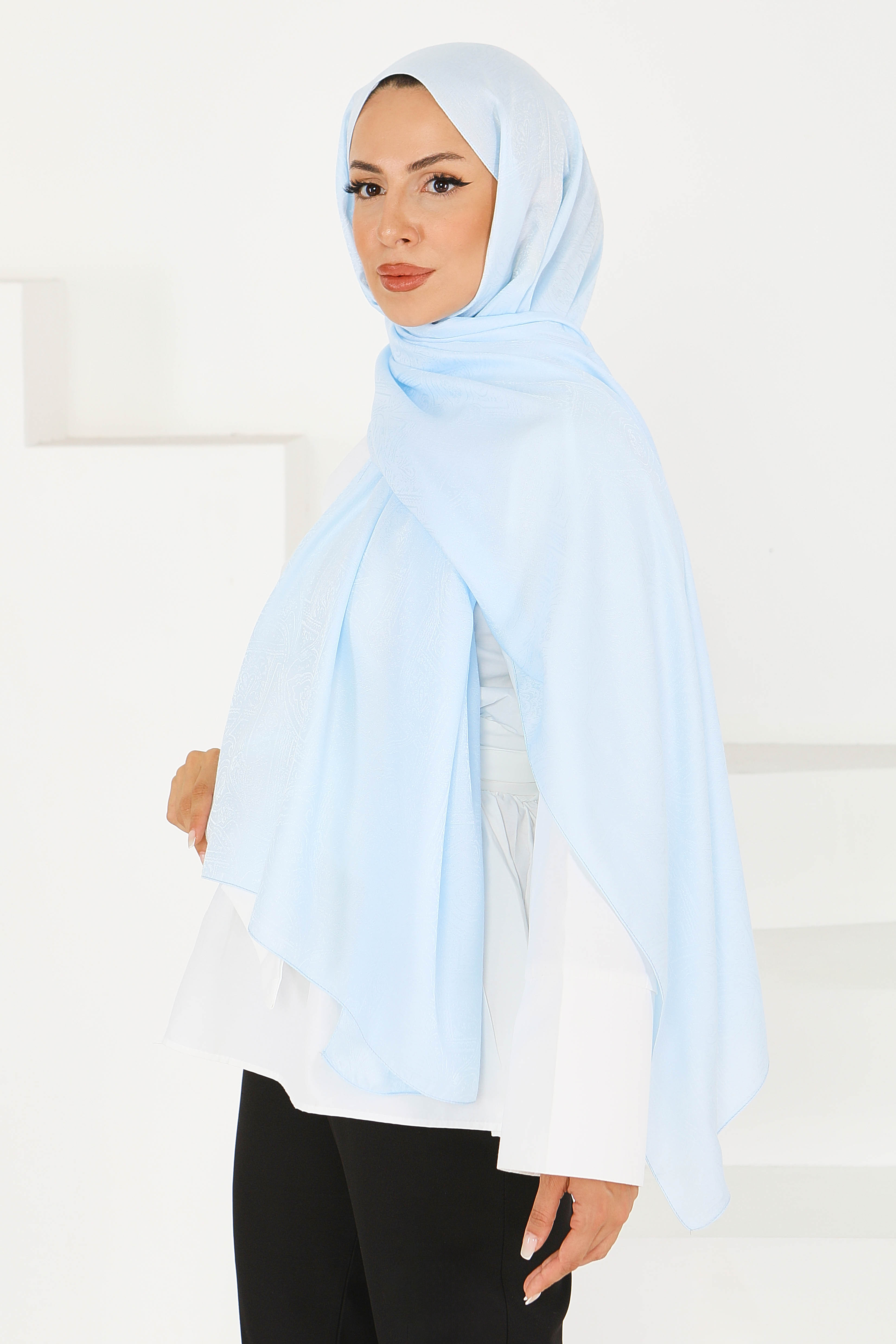 Monagram Şal - 27592 - 2