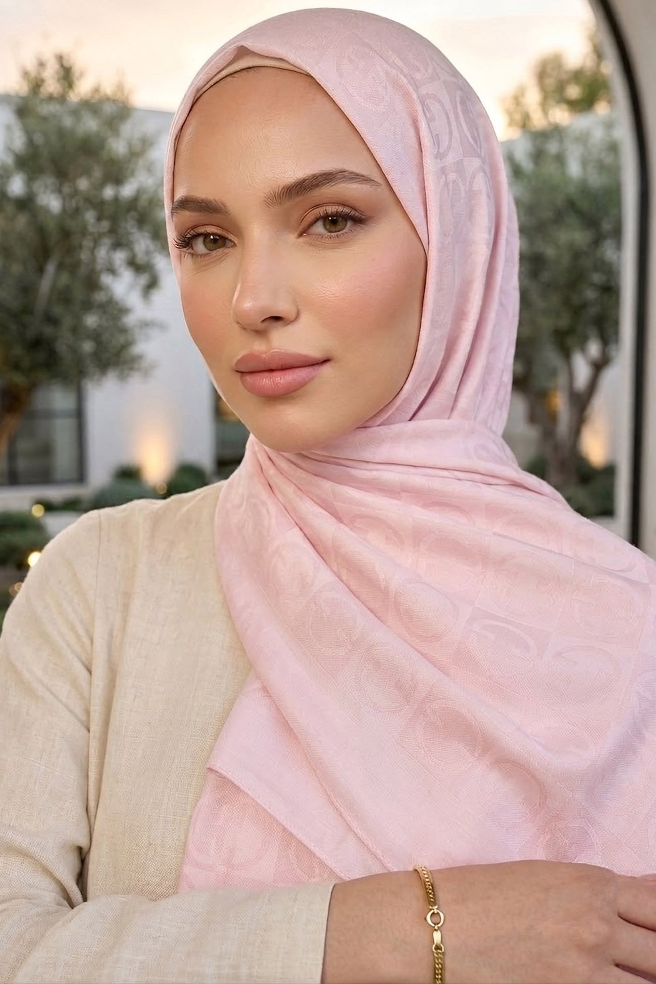 Naia Aerobin Jakar Şal Pembe - 28807-PEMBE - 2