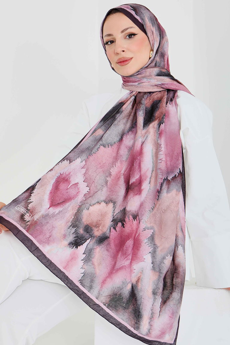 Natural Harmony Bambu Crash Şal - 27914-MURDUM - TOFİSA