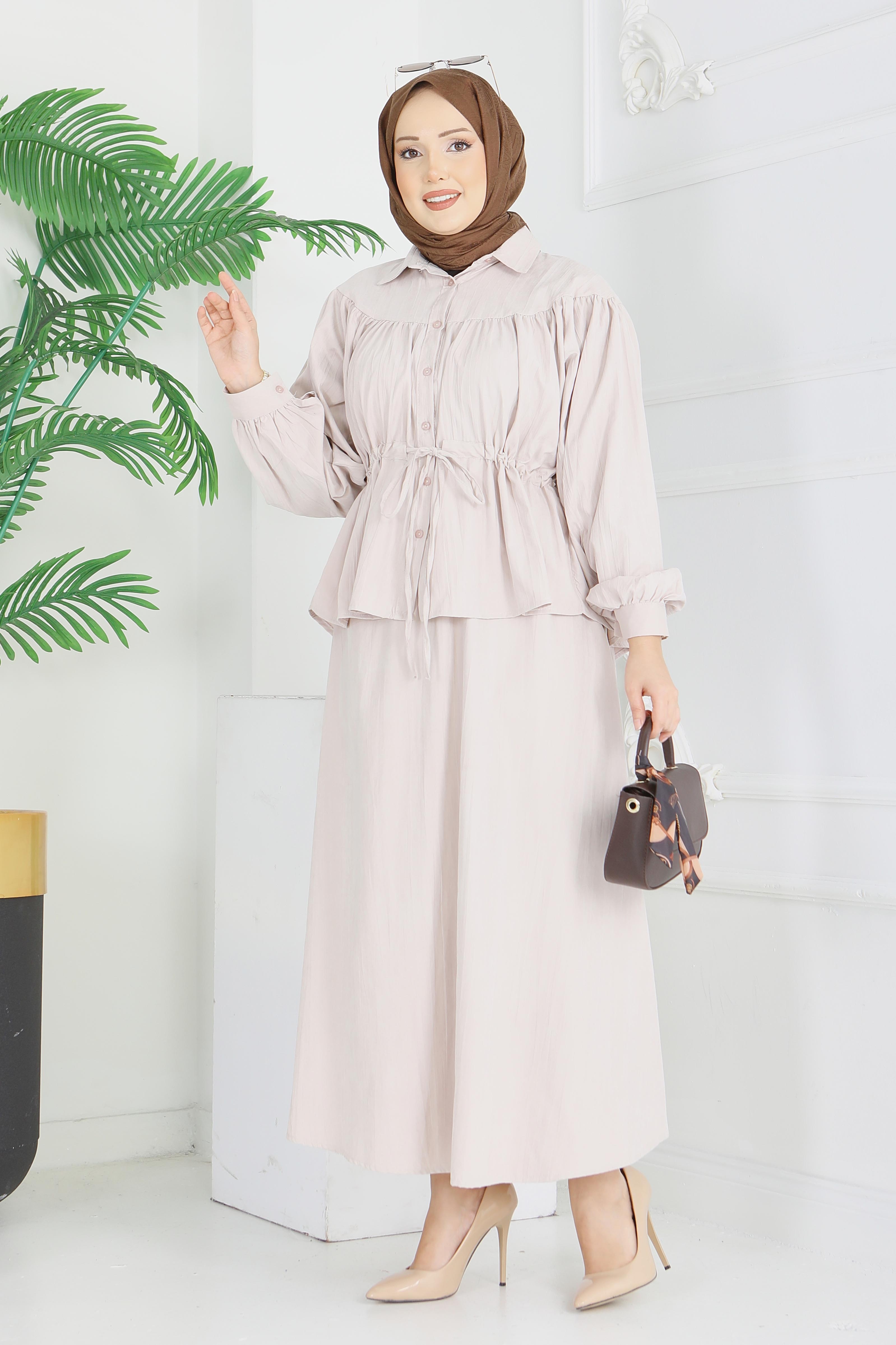 Nubuk Cupra Etekli Takım - 28284-BEJ - 1