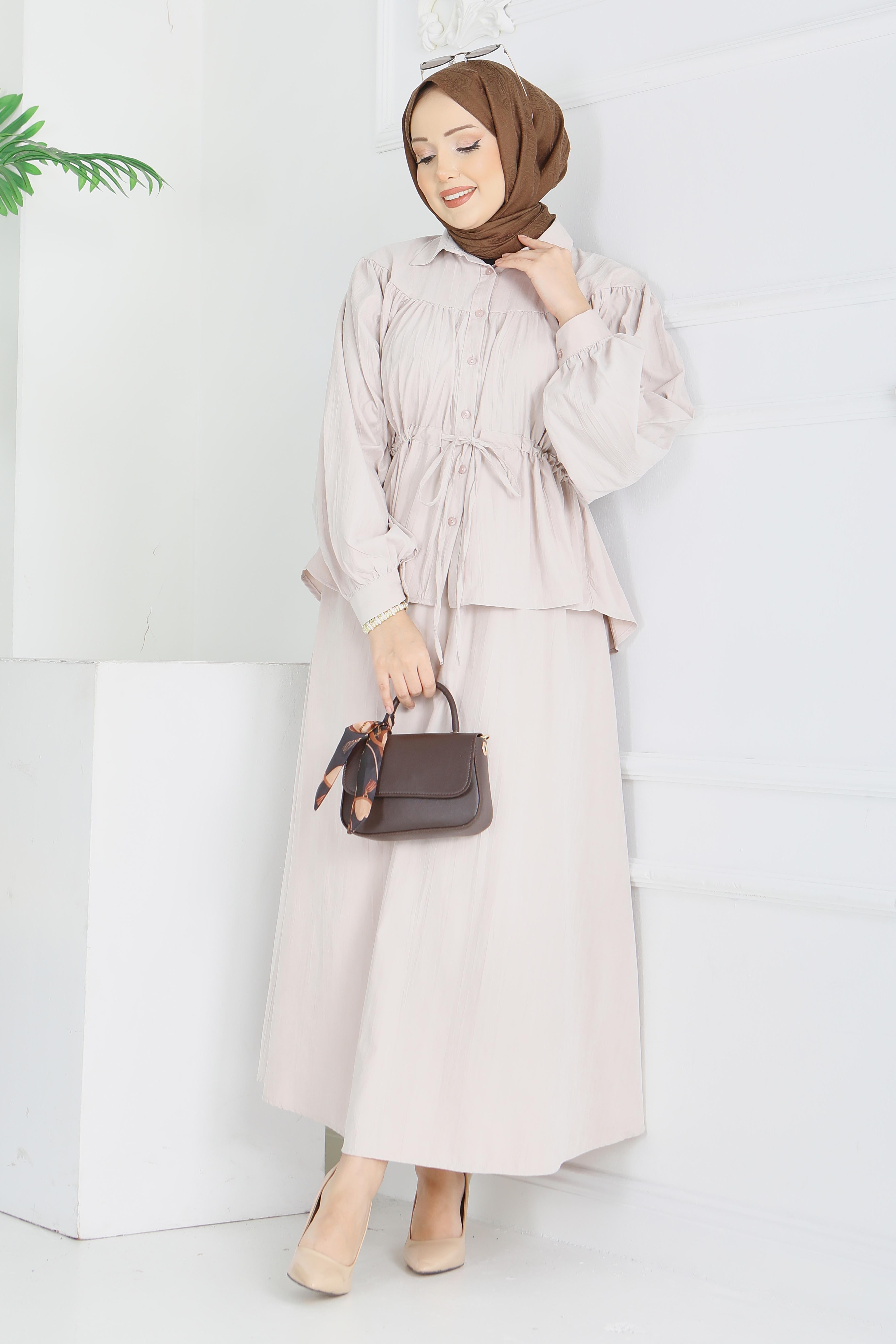 Nubuk Cupra Etekli Takım - 28284-BEJ - 3